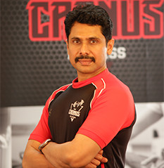personal trainer at the gym Cronus fitness rtnagar - Ram